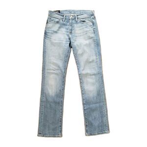 Abercrombie & Fitch Kennan Straight Stretch Sz 28x30 Mens Blue Denim Jeans